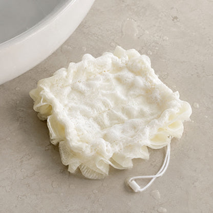 Exfoliating Shower Ball with Built-In Soap Dispenser – 2-in-1 Loofah Body Scrubber